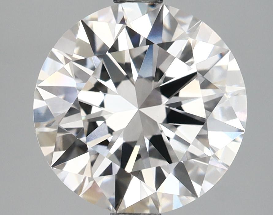 2.98 Carat Round Shaped Excellent Cut VVS2 IGI Certified Lab Grown Diamond