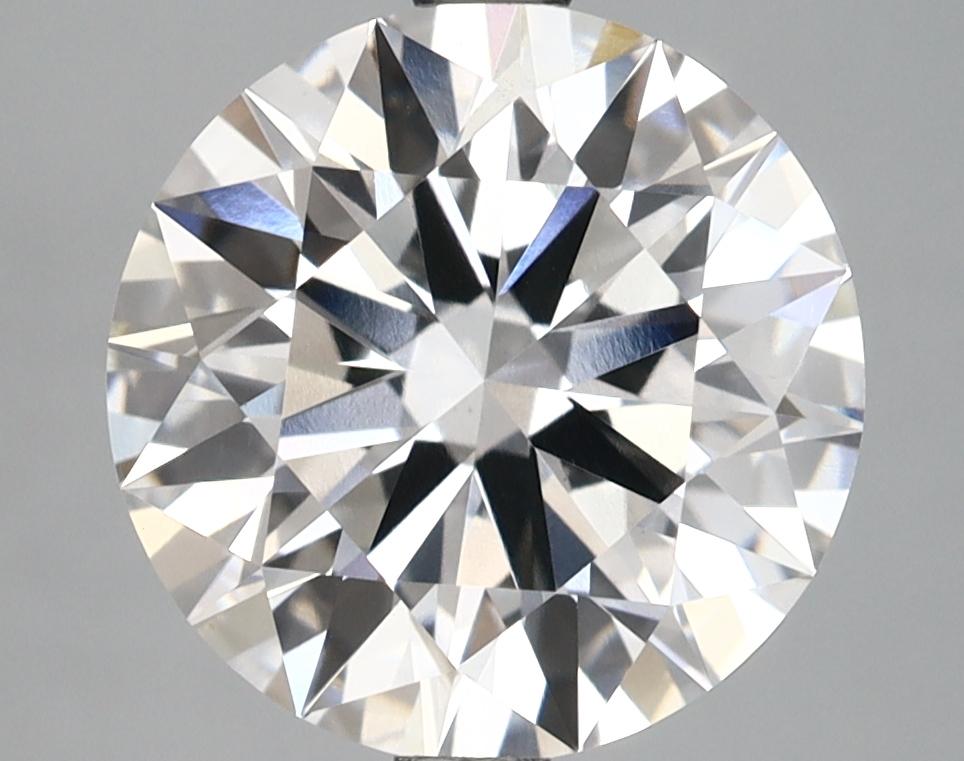 4.06 Carat Round Shaped Ideal Cut VVS2 IGI Certified Lab Grown Diamond