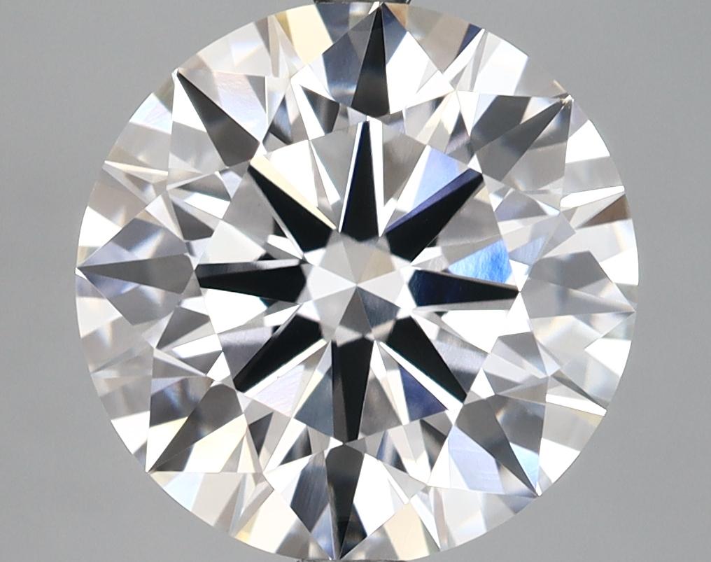 3.96 Carat Round Shaped Excellent Cut VVS2 IGI Certified Lab Grown Diamond