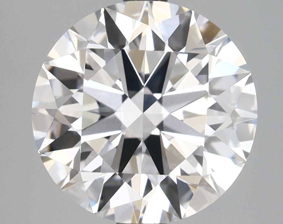 3.96 Carat Round Shaped Excellent Cut VVS2 IGI Certified Lab Grown Diamond