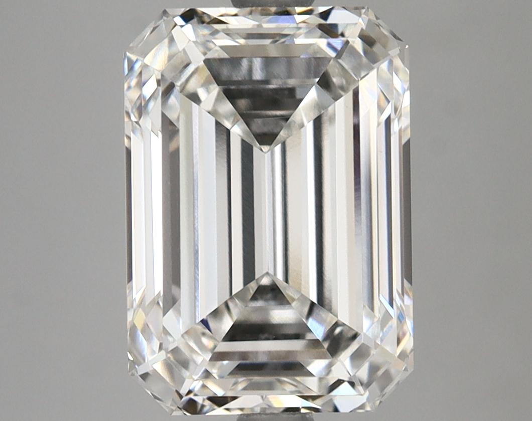 4.59 Carat Emerald Shaped Ideal Cut VVS2 IGI Certified Lab Grown Diamond