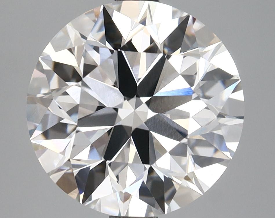 3.95 Carat Round Shaped Excellent Cut VVS2 IGI Certified Lab Grown Diamond