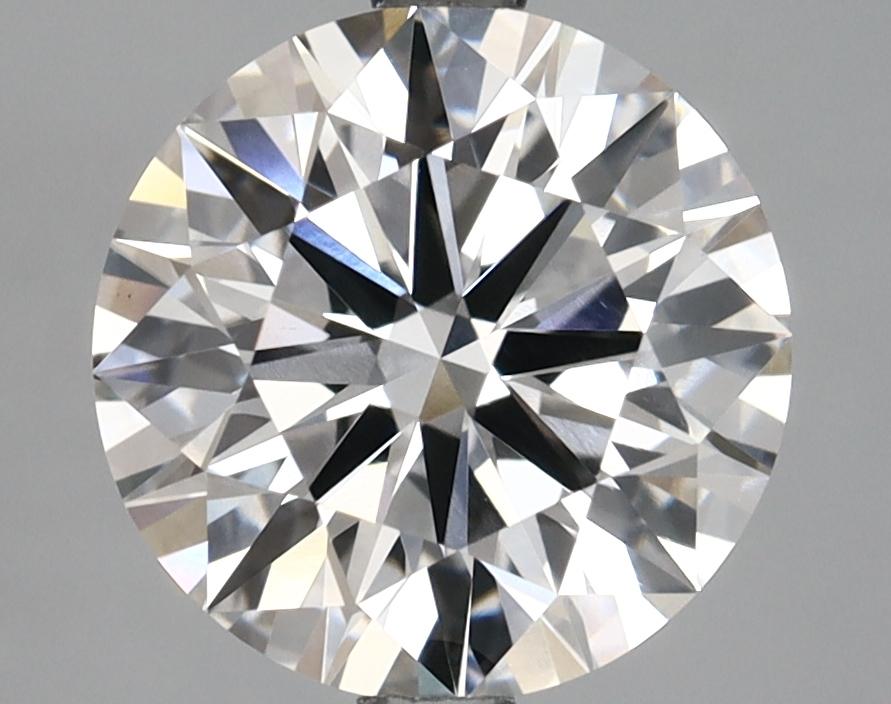 3.09 Carat Round Shaped Ideal Cut VVS2 IGI Certified Lab Grown Diamond