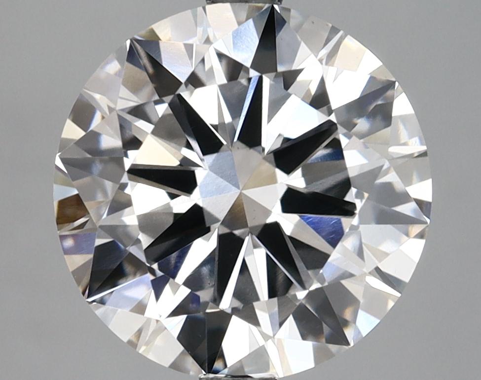 4.03 Carat Round Shaped Excellent Cut VVS2 IGI Certified Lab Grown Diamond