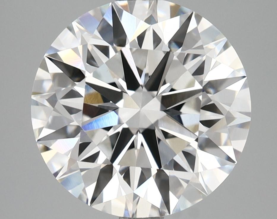 4.07 Carat Round Shaped Ideal Cut VVS2 IGI Certified Lab Grown Diamond