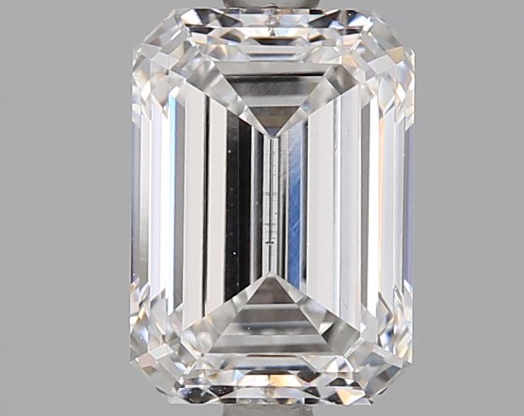 1.98 Carat Emerald Shaped Ideal Cut VS2 GIA Certified Lab Grown Diamond