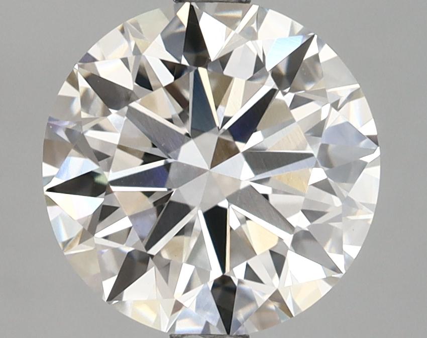 2.97 Carat Round Shaped Excellent Cut VVS2 IGI Certified Lab Grown Diamond