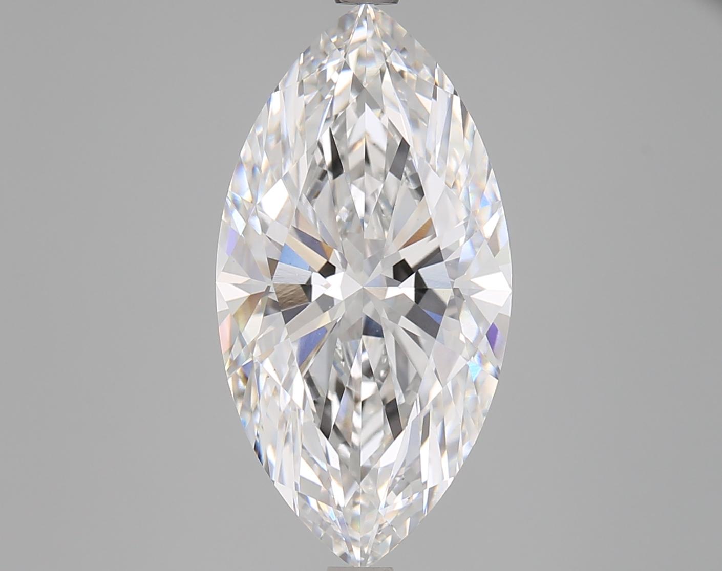 5.14 Carat Marquise Shaped Very Good Cut VS1 GIA Certified Lab Grown Diamond