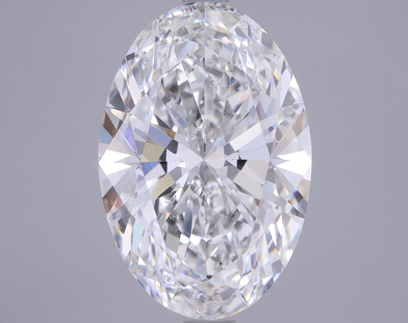 4.74 Carat Oval Shaped Excellent Cut VS2 GIA Certified Lab Grown Diamond