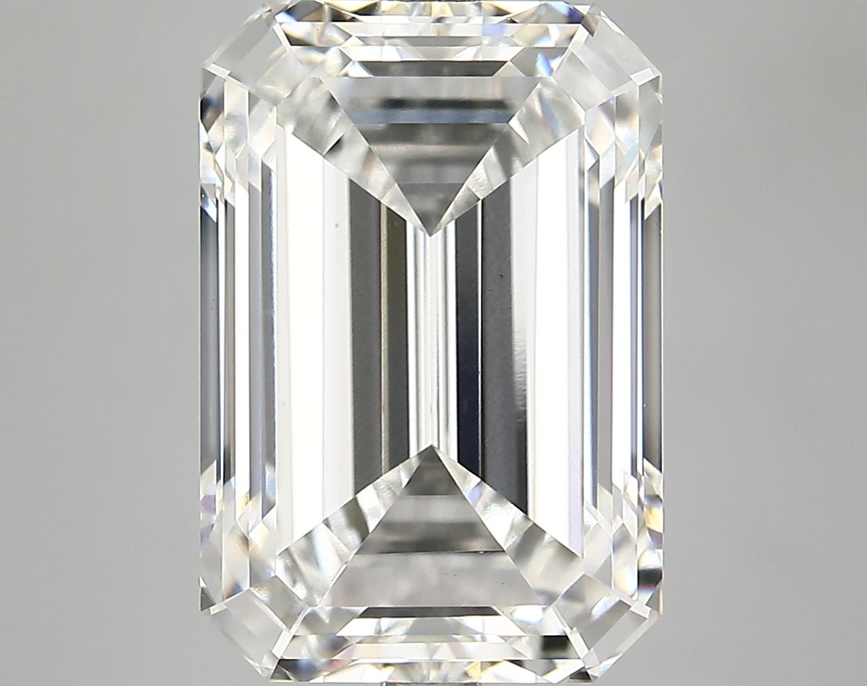 9.0 Carat Emerald Shaped Ideal Cut VS1 IGI Certified Lab Grown Diamond