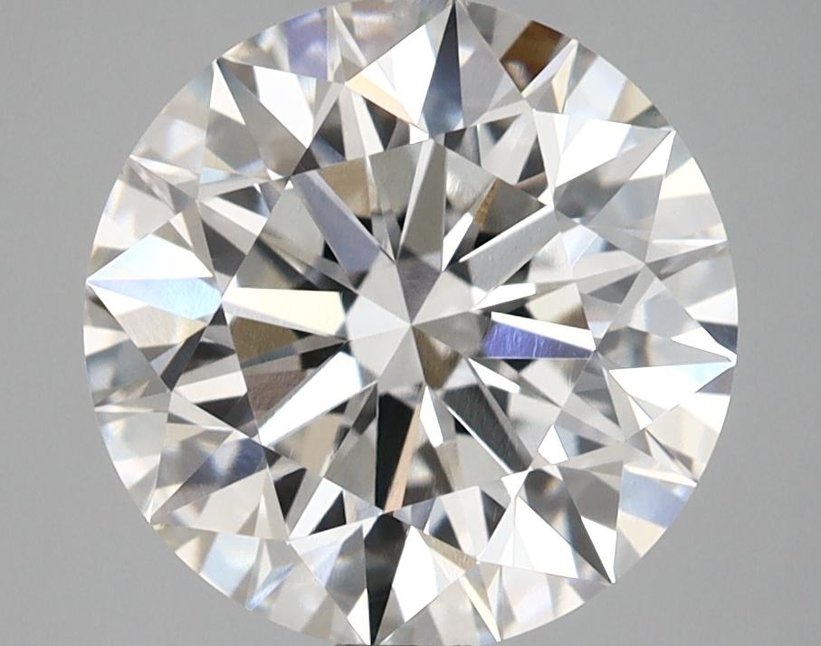 3.68 Carat Round Shaped Ideal Cut VVS2 IGI Certified Lab Grown Diamond
