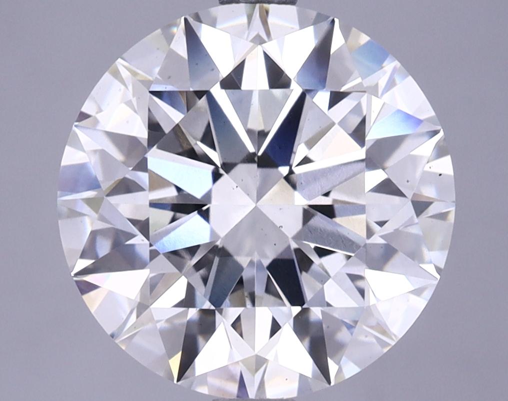4.87 Carat Round Shaped Excellent Cut VS2 GIA Certified Lab Grown Diamond