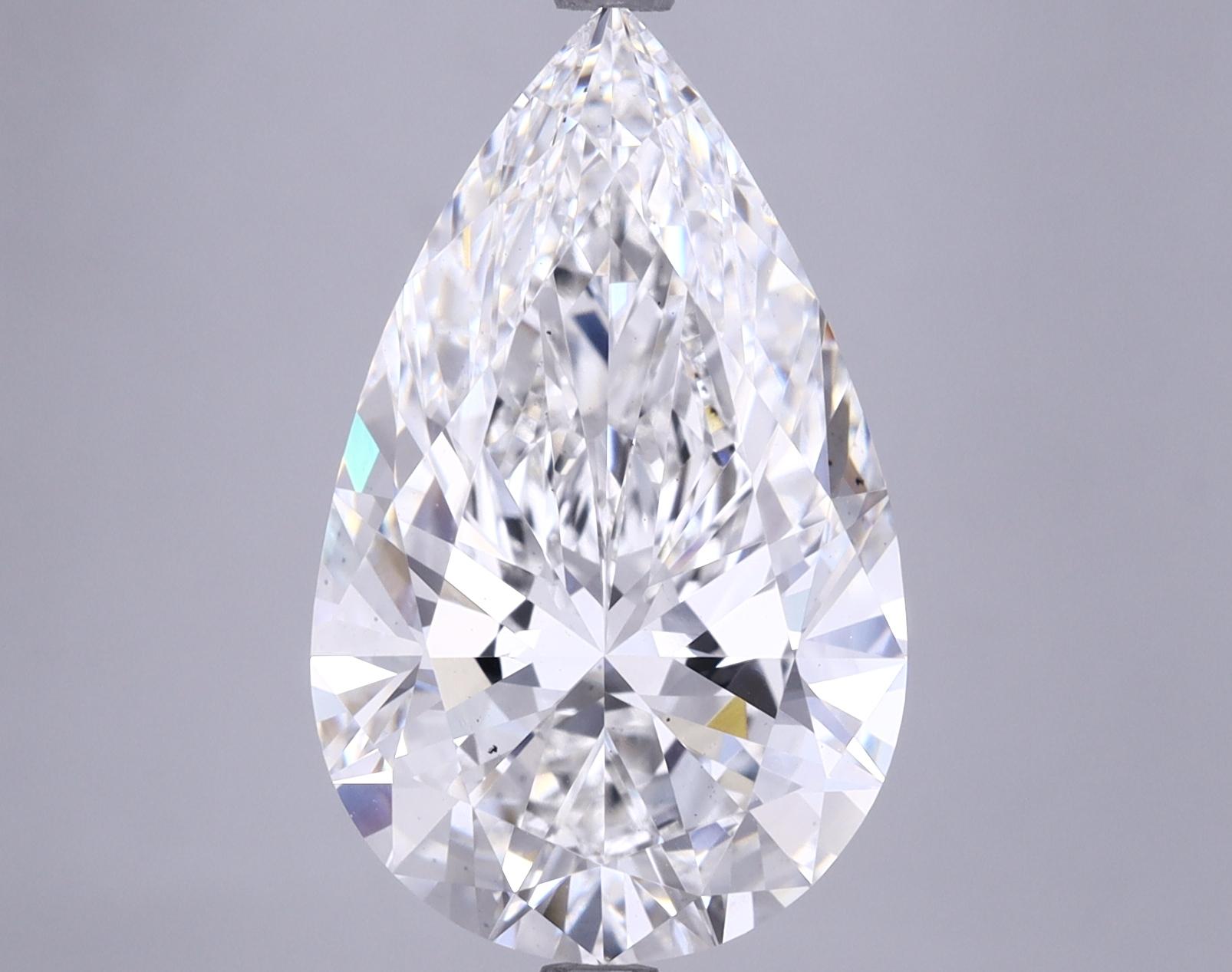 6.71 Carat Pear Shaped Ideal Cut VS2 GIA Certified Lab Grown Diamond
