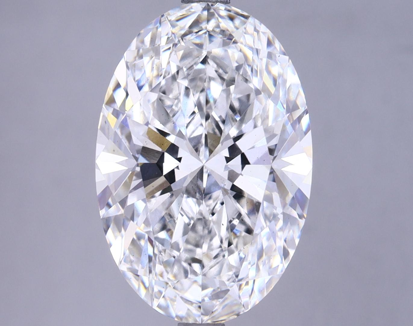 5.43 Carat Oval Shaped Excellent Cut VS2 GIA Certified Lab Grown Diamond