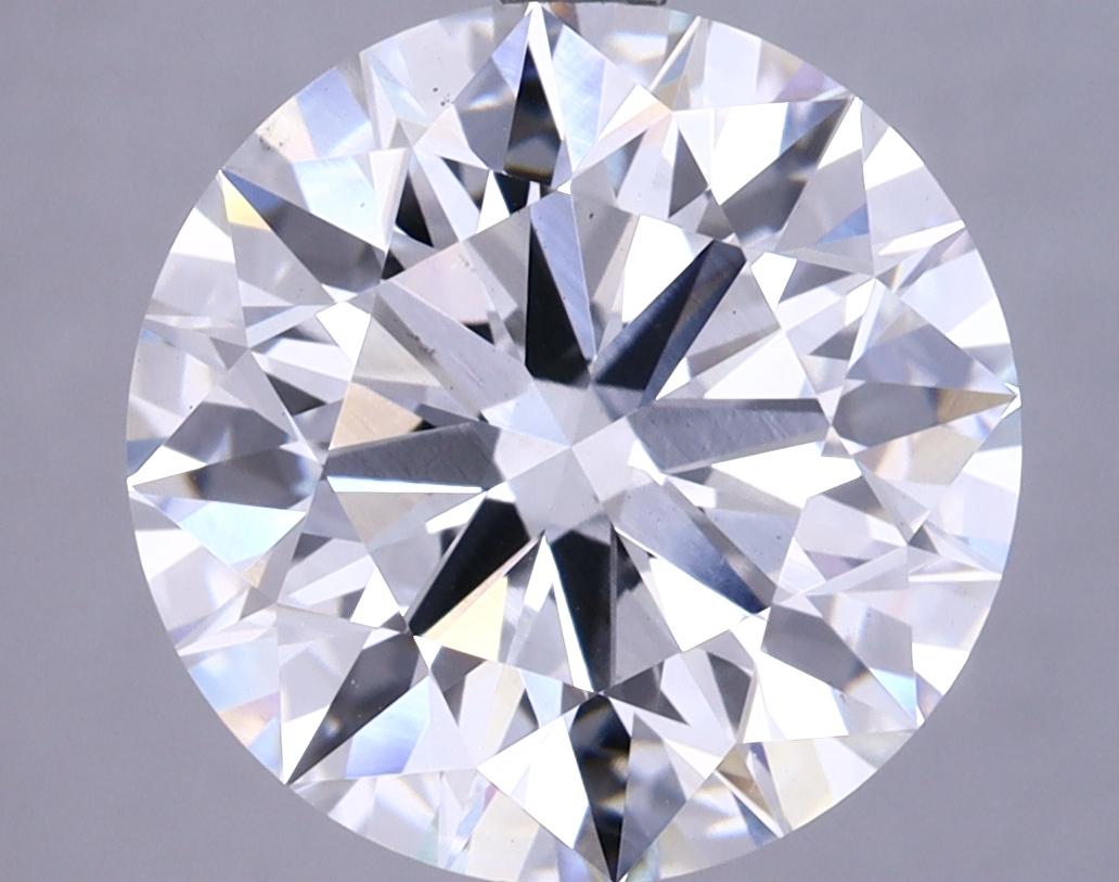 5.42 Carat Round Shaped Excellent Cut VS2 GIA Certified Lab Grown Diamond