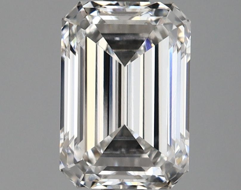 2.03 Carat Emerald Shaped Ideal Cut VVS2 GIA Certified Lab Grown Diamond