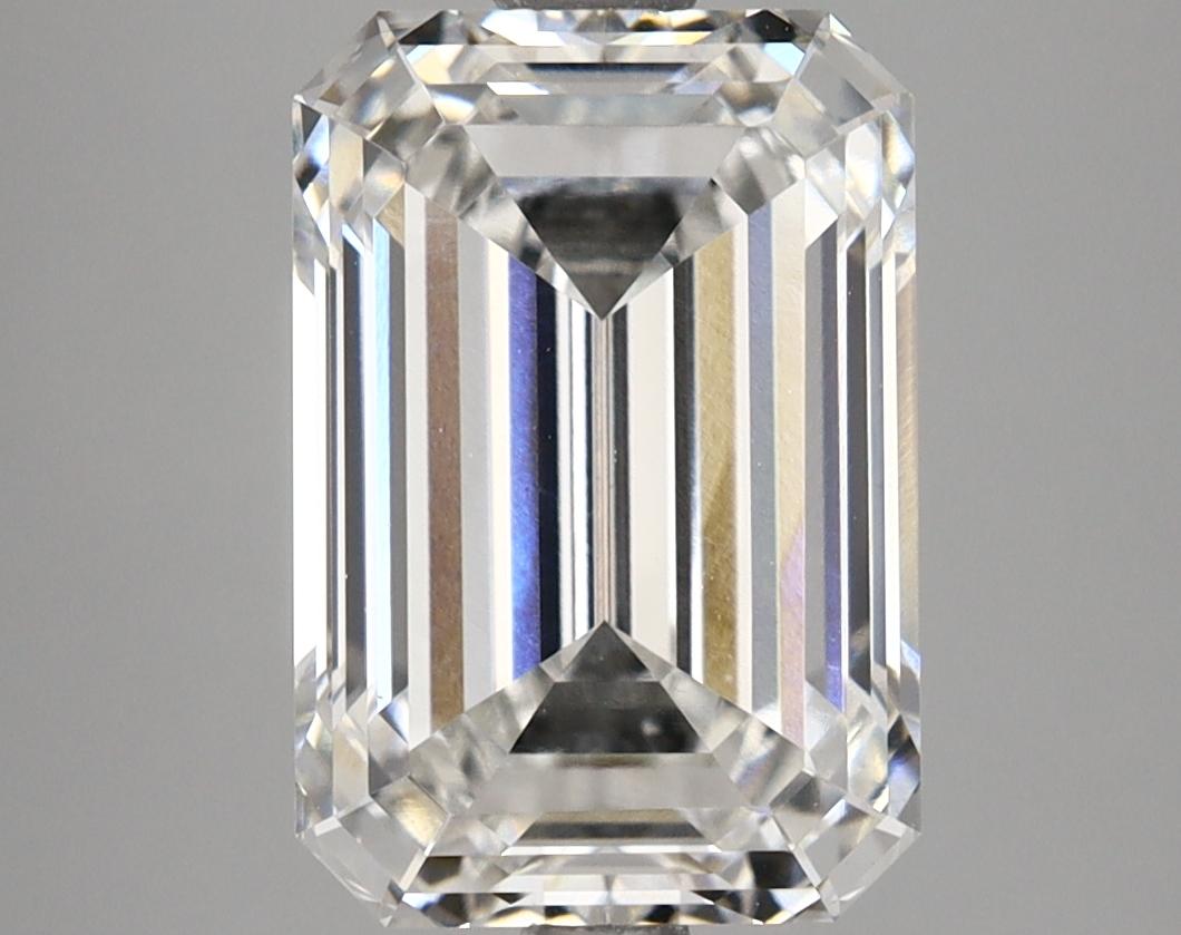 4.18 Carat Emerald Shaped Excellent Cut VS2 GIA Certified Lab Grown Diamond