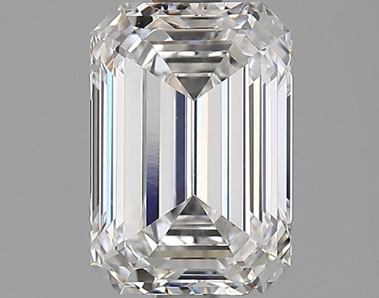 2.06 Carat Emerald Shaped Very Good Cut VVS2 GIA Certified Lab Grown Diamond