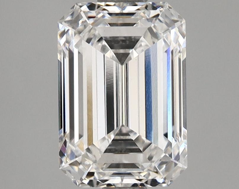 2.02 Carat Emerald Shaped Ideal Cut VS1 GIA Certified Lab Grown Diamond