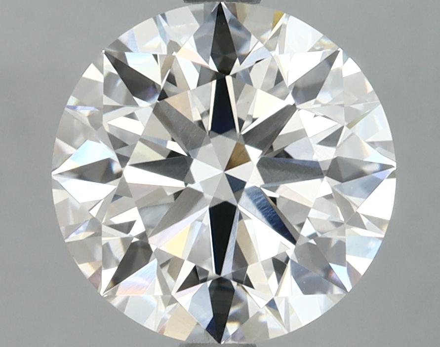 3.09 Carat Round Shaped Ideal Cut VVS2 IGI Certified Lab Grown Diamond