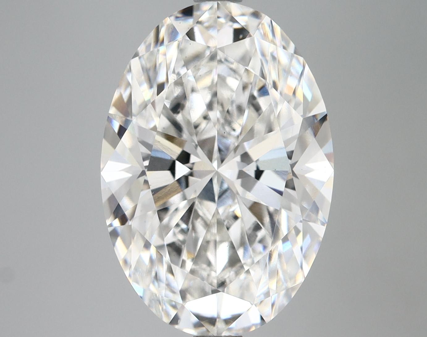 5.84 Carat Oval Shaped Ideal Cut VS2 IGI Certified Lab Grown Diamond
