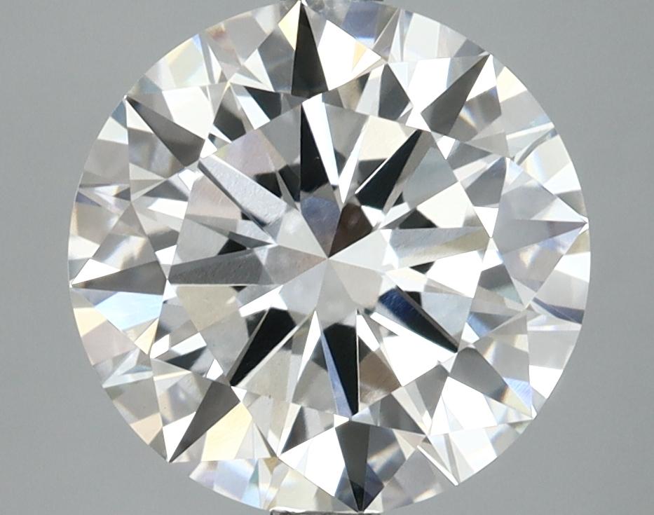 3.85 Carat Round Shaped Excellent Cut VVS2 IGI Certified Lab Grown Diamond