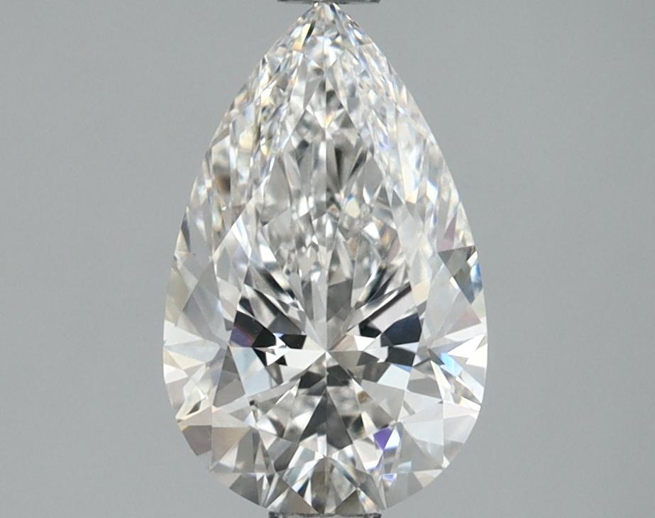 1.48 Carat Pear Shaped Ideal Cut VVS2 IGI Certified Lab Grown Diamond