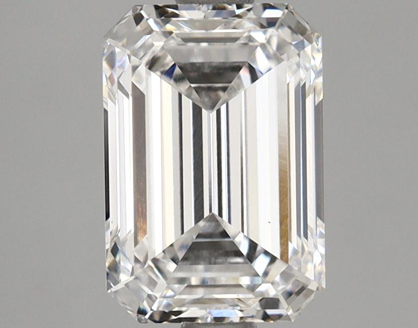 2.15 Carat Emerald Shaped Ideal Cut VS1 GIA Certified Lab Grown Diamond