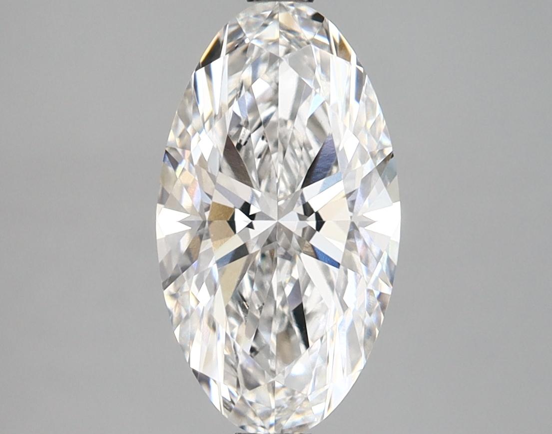 2.09 Carat Marquise Shaped Excellent Cut VVS2 IGI Certified Lab Grown Diamond