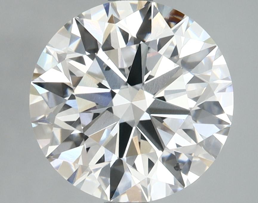 3.16 Carat Round Shaped Ideal Cut VVS2 IGI Certified Lab Grown Diamond