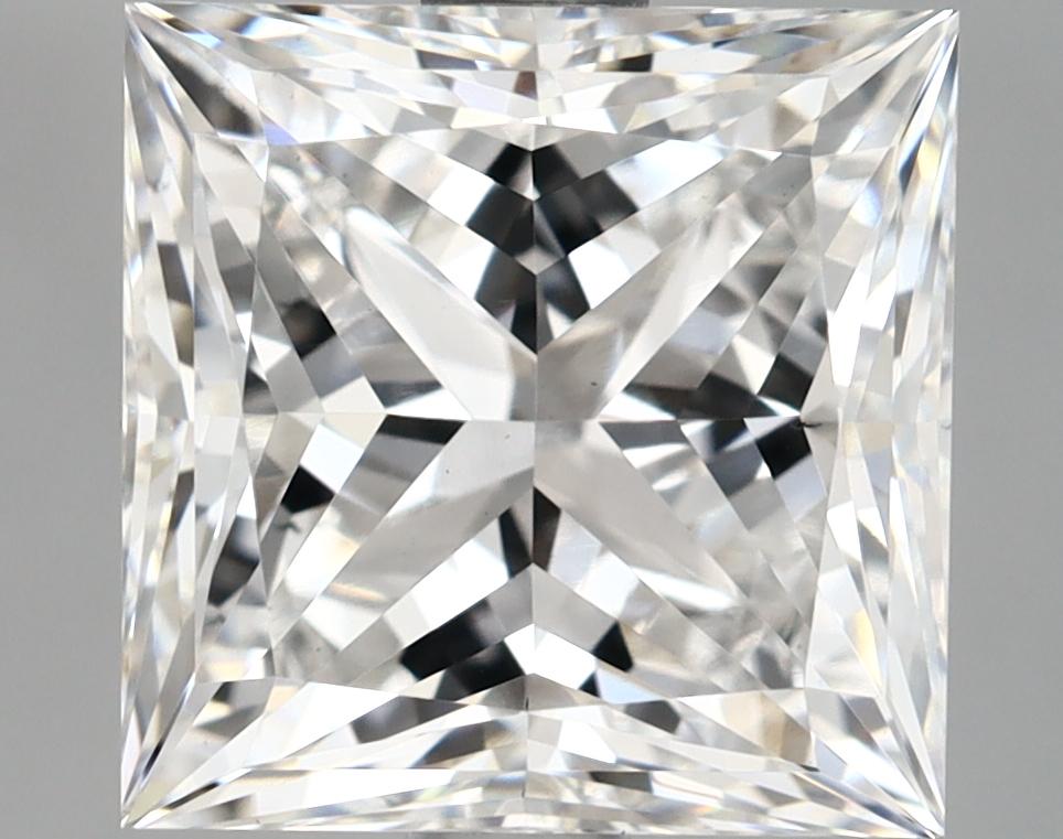 2.71 Carat Princess Shaped Ideal Cut VS1 IGI Certified Lab Grown Diamond
