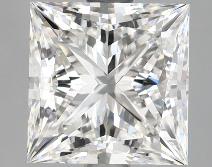 1.01 Carat Princess Shaped Ideal Cut VVS2 IGI Certified Lab Grown Diamond