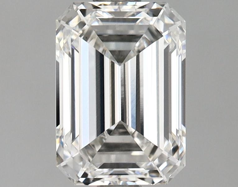 1.62 Carat Emerald Shaped Ideal Cut VVS2 IGI Certified Lab Grown Diamond