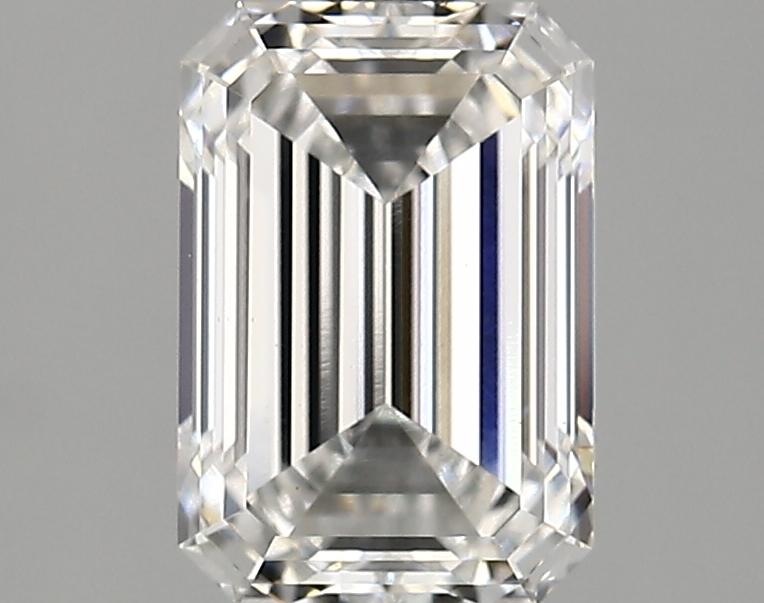 2.07 Carat Emerald Shaped Ideal Cut VVS2 IGI Certified Lab Grown Diamond