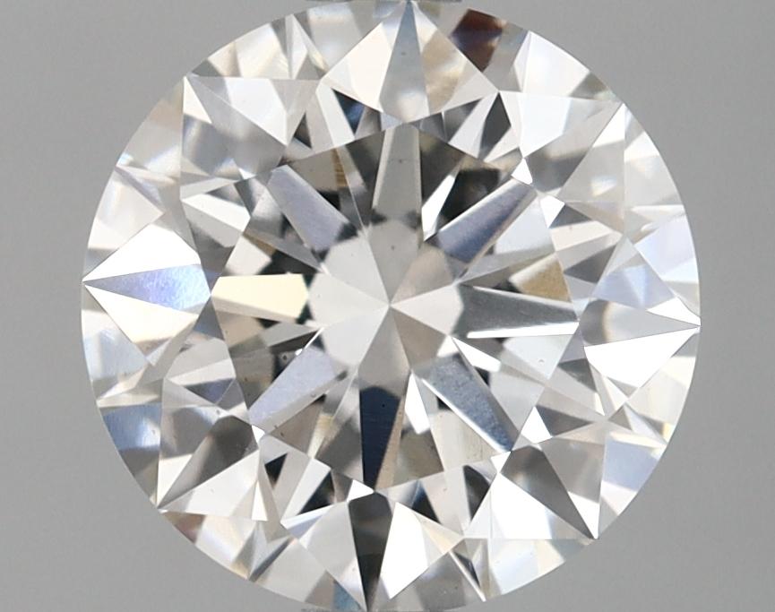 3.09 Carat Round Shaped Ideal Cut VVS2 IGI Certified Lab Grown Diamond