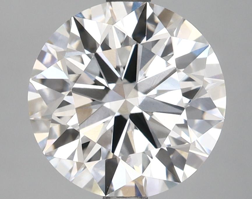 3.09 Carat Round Shaped Ideal Cut VVS2 IGI Certified Lab Grown Diamond