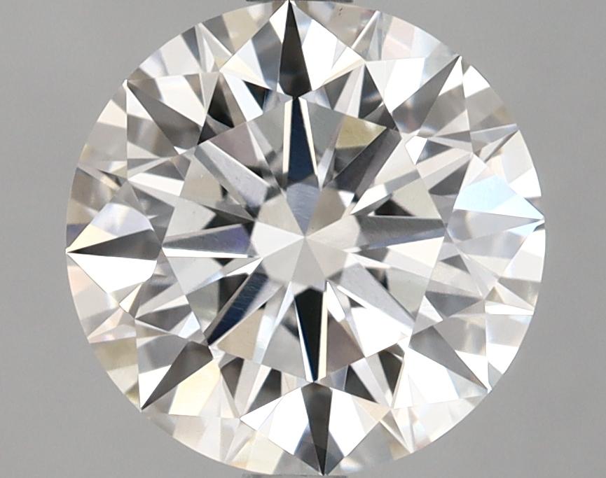 3.07 Carat Round Shaped Ideal Cut VVS2 IGI Certified Lab Grown Diamond