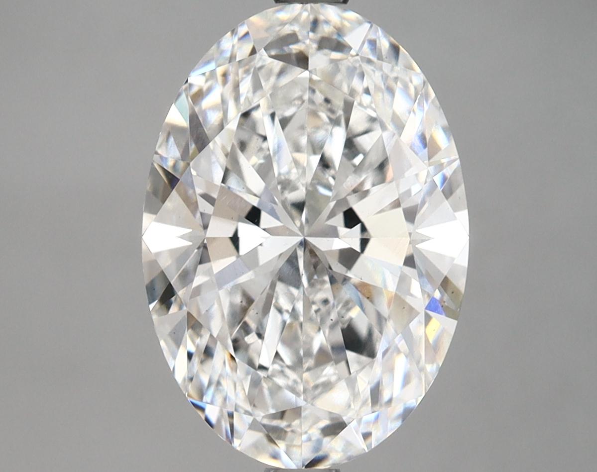 3.97 Carat Oval Shaped Ideal Cut VS2 IGI Certified Lab Grown Diamond
