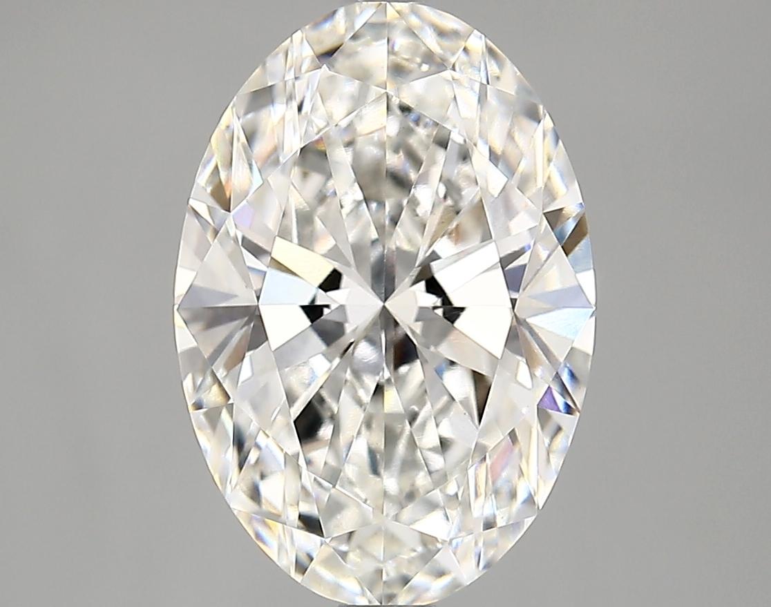 3.74 Carat Oval Shaped Ideal Cut VVS2 IGI Certified Lab Grown Diamond