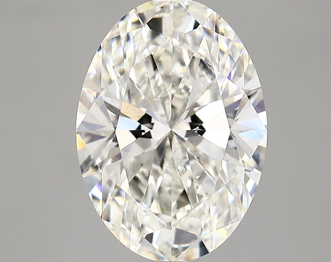 3.67 Carat Oval Shaped Ideal Cut VS2 IGI Certified Lab Grown Diamond