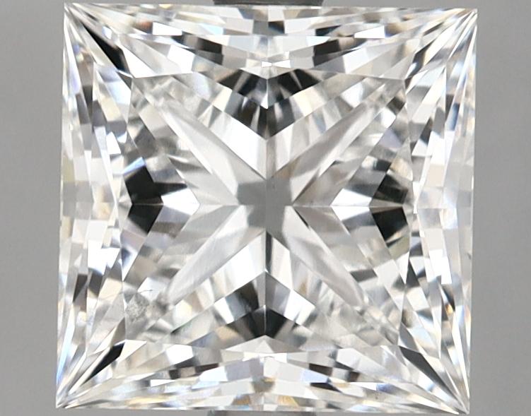 3.02 Carat Princess Shaped Ideal Cut VS2 IGI Certified Lab Grown Diamond