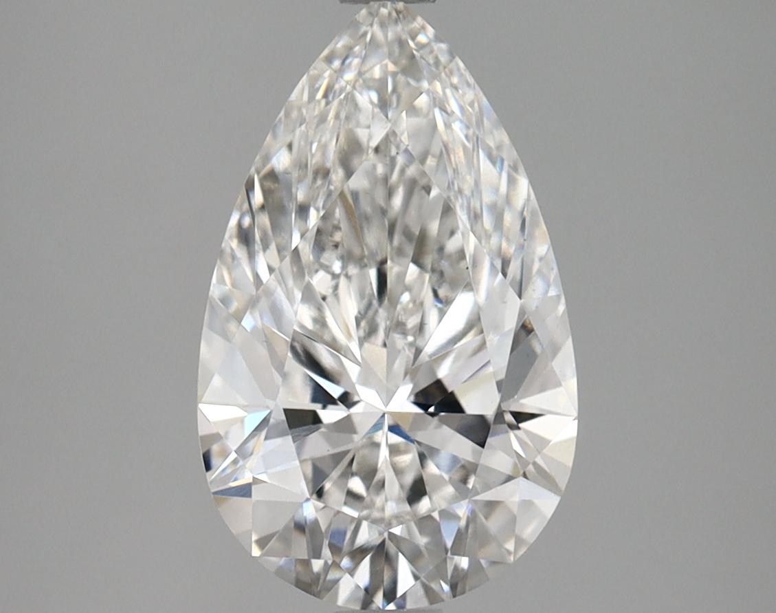 2.46 Carat Pear Shaped Ideal Cut VS1 IGI Certified Lab Grown Diamond