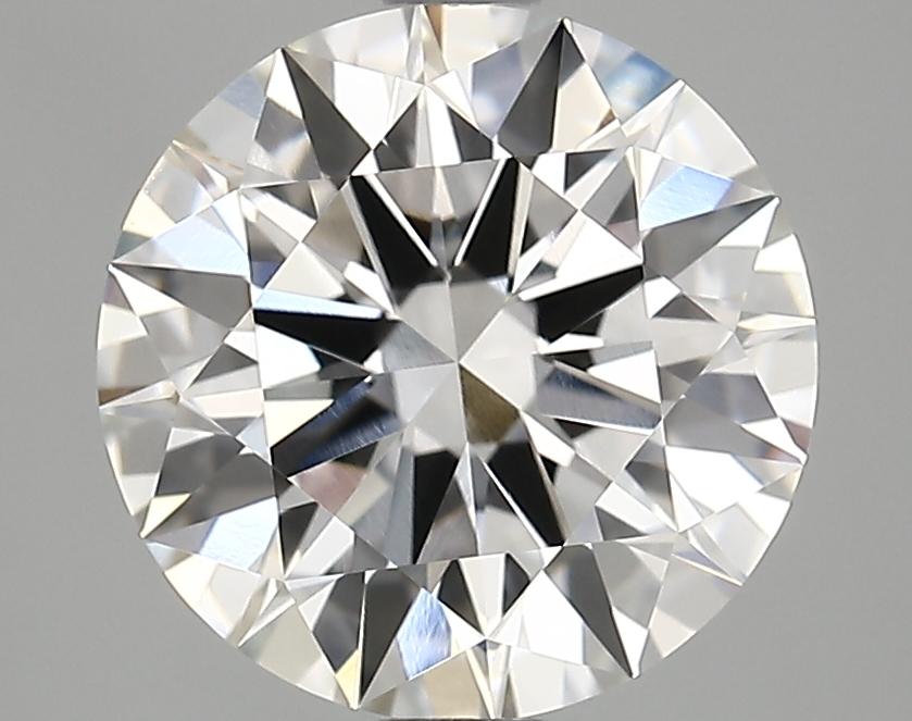 3.13 Carat Round Shaped Ideal Cut VVS2 IGI Certified Lab Grown Diamond