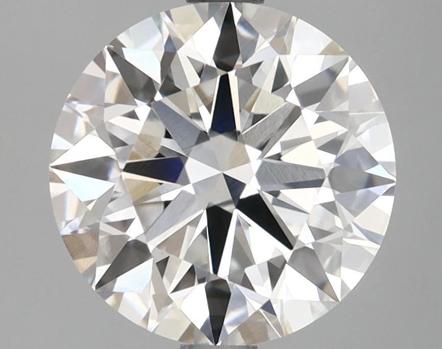 3.08 Carat Round Shaped Ideal Cut VVS2 IGI Certified Lab Grown Diamond