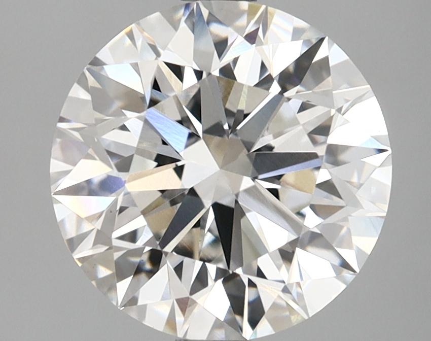 3.08 Carat Round Shaped Ideal Cut VS1 IGI Certified Lab Grown Diamond