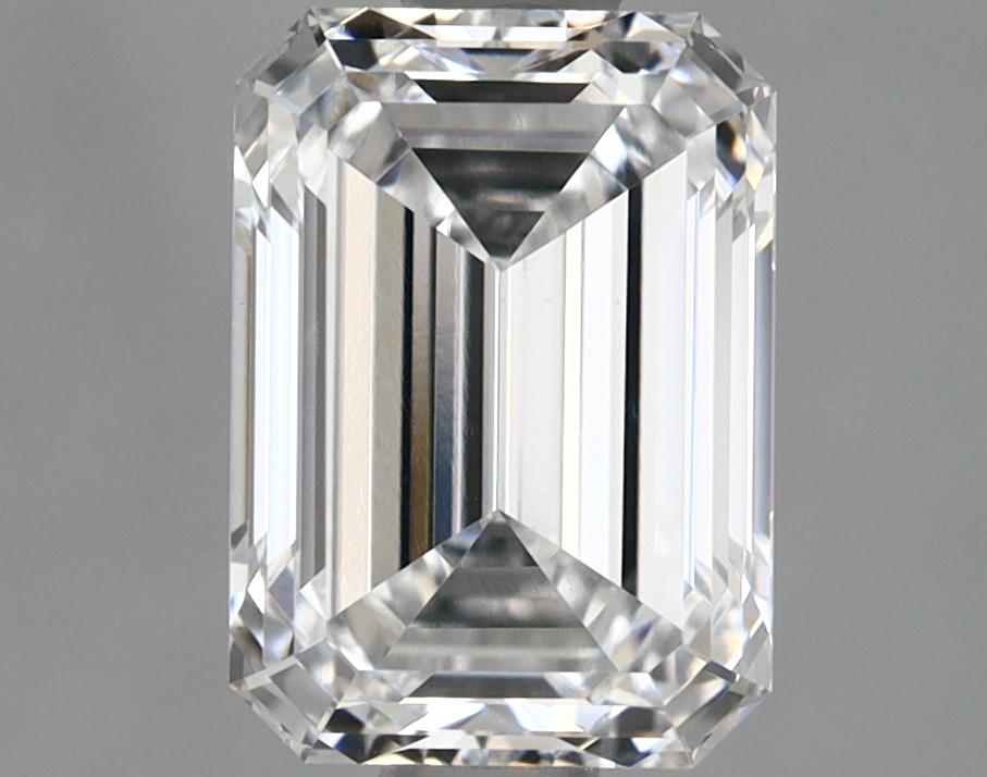 1.29 Carat Emerald Shaped Ideal Cut VVS2 IGI Certified Lab Grown Diamond