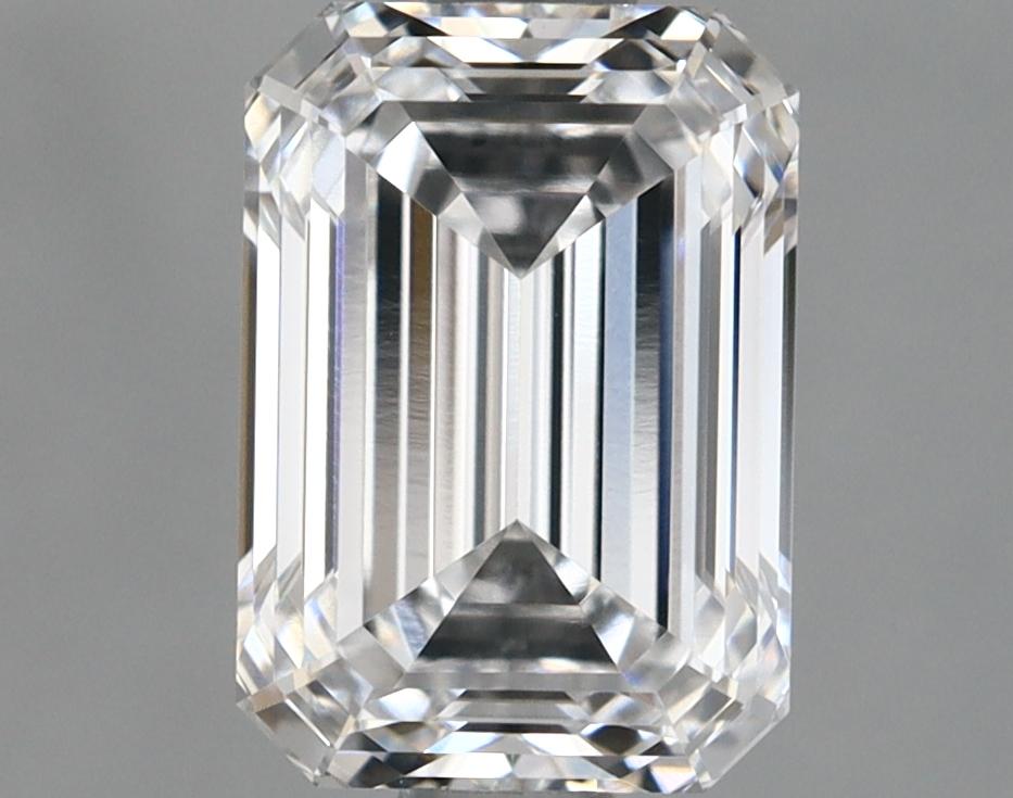 1.42 Carat Emerald Shaped Ideal Cut VVS1 IGI Certified Lab Grown Diamond