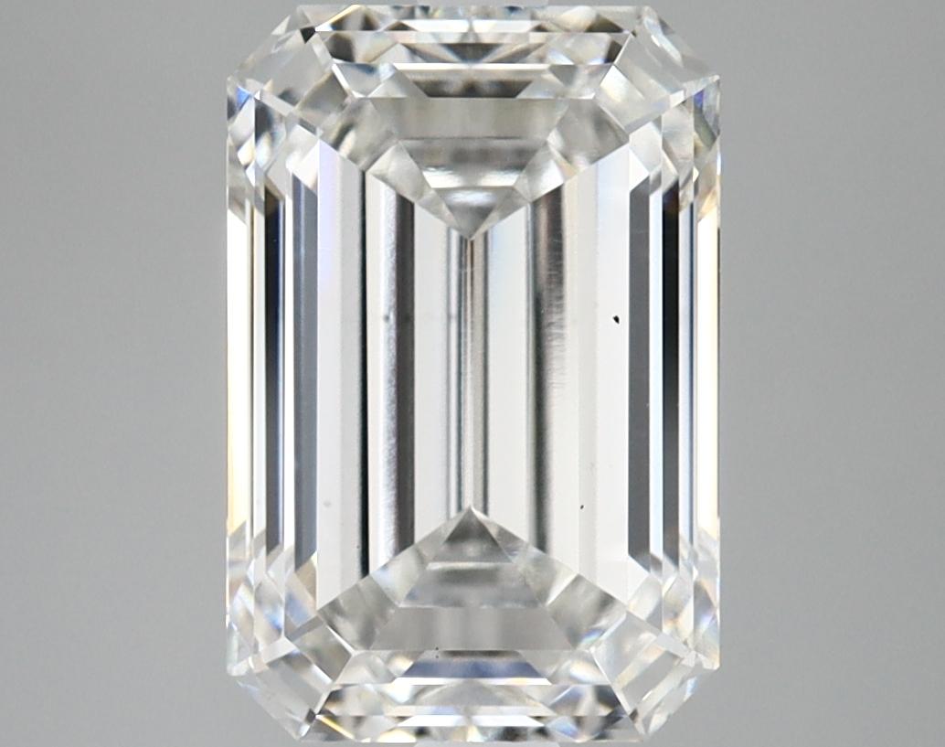 3.92 Carat Emerald Shaped Excellent Cut VS2 IGI Certified Lab Grown Diamond