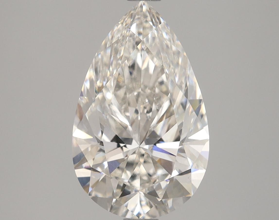 2.82 Carat Pear Shaped Ideal Cut VVS2 IGI Certified Lab Grown Diamond
