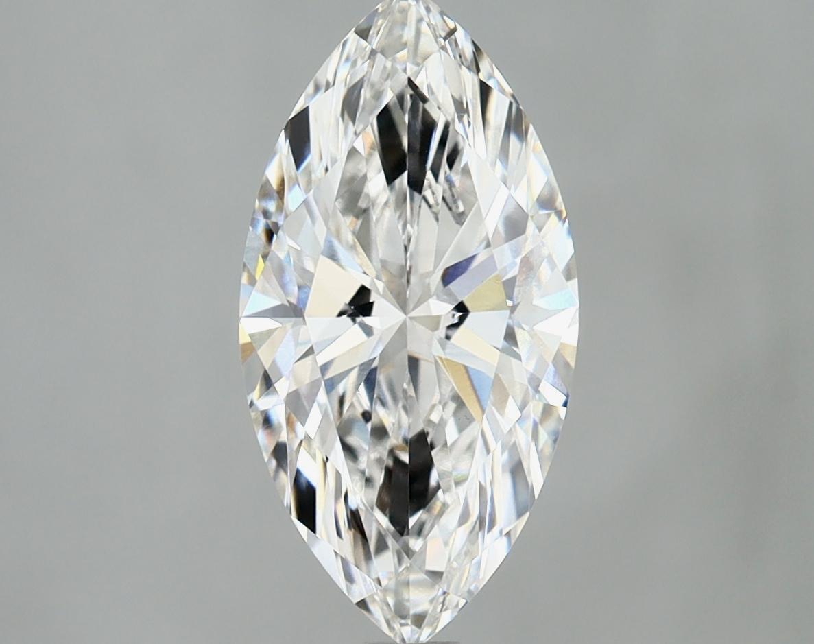 1.97 Carat Marquise Shaped Ideal Cut VVS2 IGI Certified Lab Grown Diamond